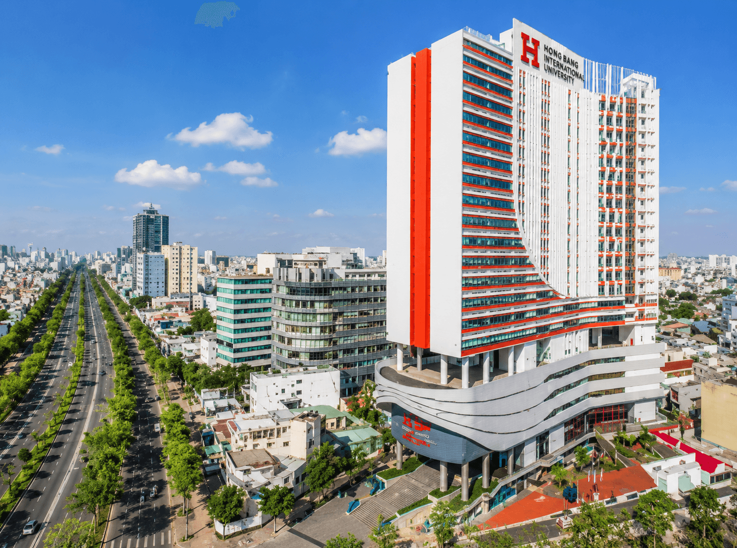 Hong Bang International University Banner